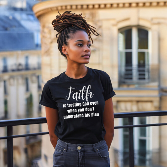 Faith is Trusting God Premium Tee