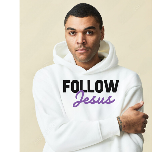 Follow Jesus Premium Hoodie
