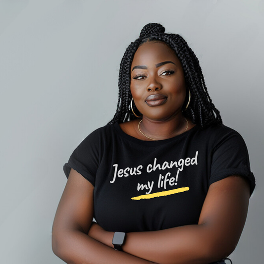 Jesus Changed My Life Premium Tee