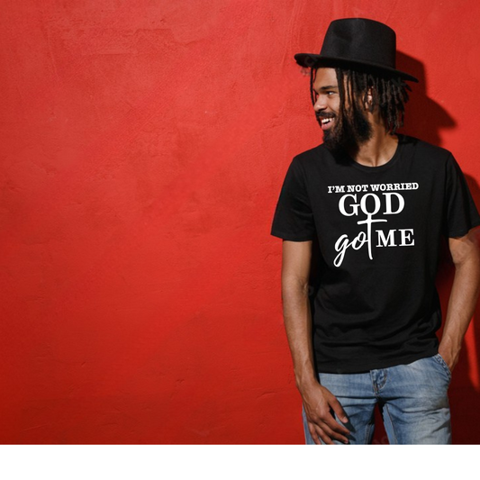 I'm Not Worried God Got Me Premium Tee