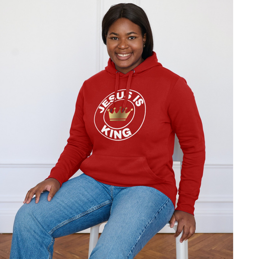 Jesus is King Premium Hoodie