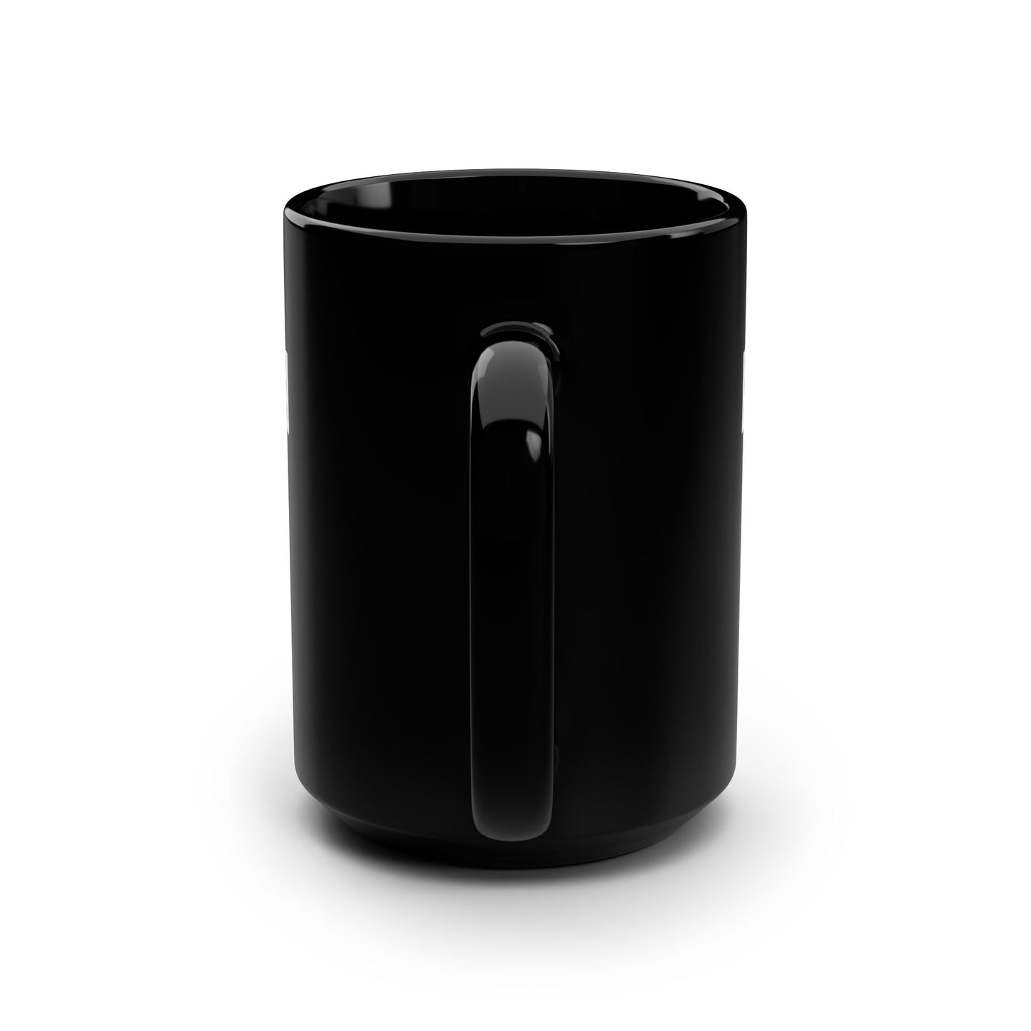 No Drama, Just God, Growth and Goals Black Mug, 15oz