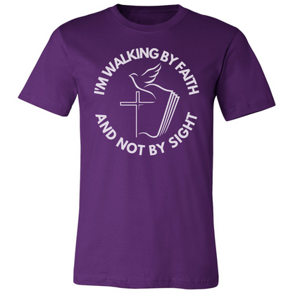 I'm Walking By Faith and Not By SIght Premium Tee