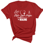 Peace, Love, Prayer=Healing Premium Tee