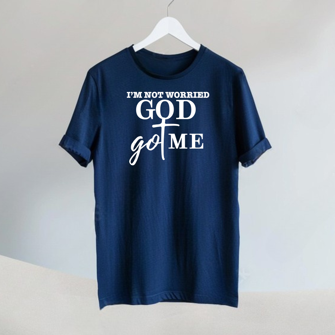 I'm Not Worried God Got Me Premium Tee