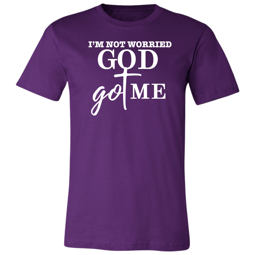 I'm Not Worried God Got Me Premium Tee