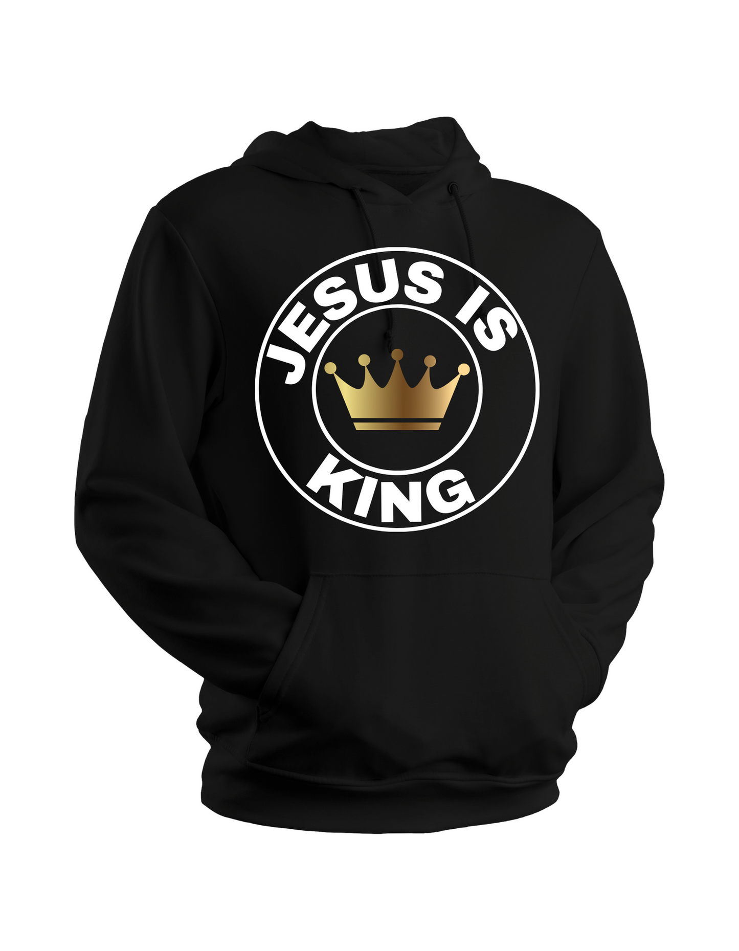 Jesus is King Premium Hoodie