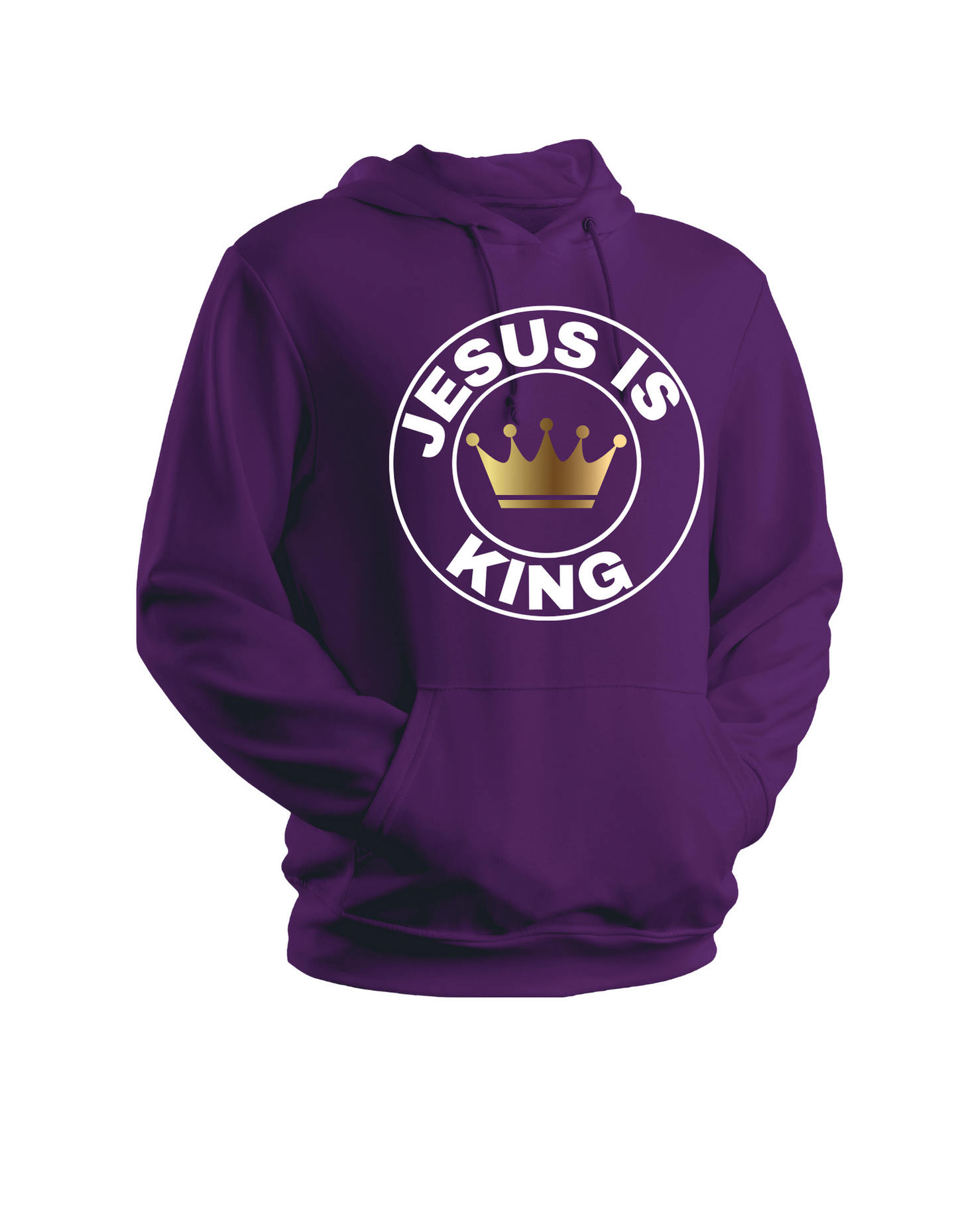 Jesus is King Premium Hoodie