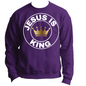 Jesus is King Premium Sweatshirt